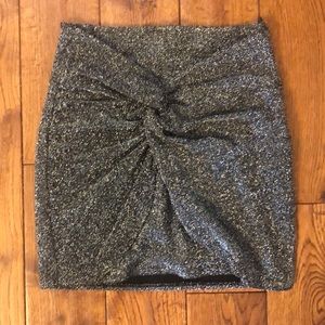 Tinsel-like H&M miniskirt